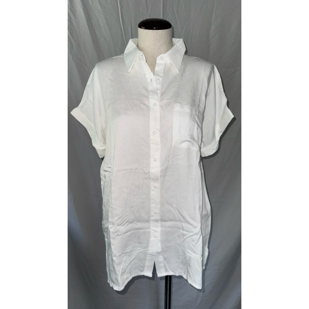 Lulus Button Down Short Sleeve